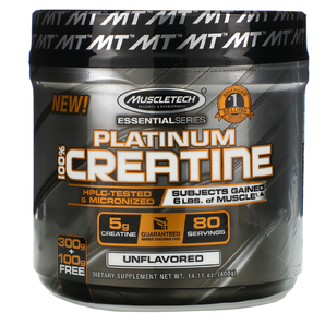 Muscletech 肌肉科技基礎(chǔ)系列 白金全肌酸 無味 400g