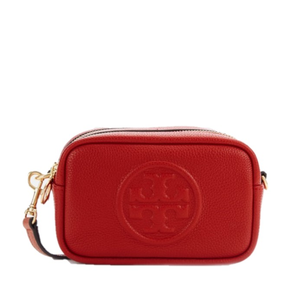 Tory Burch 湯麗柏琦 Perry Bombé 女款真皮斜挎包