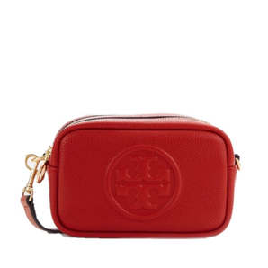 Tory Burch 汤丽柏琦 Perry Bombé 女款真皮斜挎包