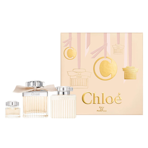 CHLOE 蔻依 經(jīng)典同名女士香水套裝（同名女士香水(肉絲帶)EDP 75ml+潤膚露 100ml+迷你香水EDP 5ml)