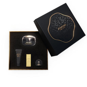 SHISEIDO 資生堂 時光琉璃御藏四件套裝（抗皺眼唇霜 17ml+潔面乳15ml+奢養(yǎng)夜霜 15ml+ 生機(jī)精華 5ml）