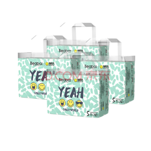 Beaba 碧芭寶貝Smiley笑臉聯(lián)名款嬰兒拉拉褲 XL碼單包32片*4包