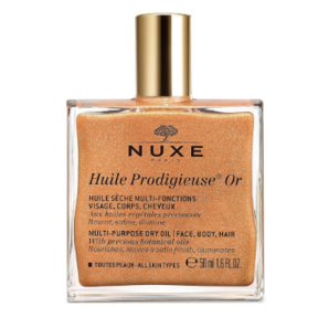 95.5%天然成分！NUXE  歐樹(shù) Huile Prodigieuse 黃金亮澤多用護(hù)膚油 50ml