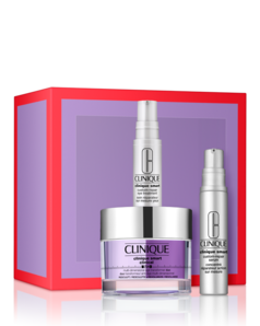 某貓面霜￥730！Clinique倩碧捏臉?biāo)?0ml +智慧精華套裝