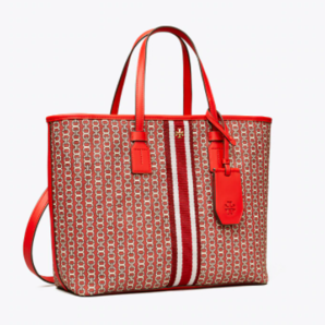 國內(nèi)售價(jià)2600元！Tory Burch 湯麗柏琦 Gemini Link系列印花中號托特包