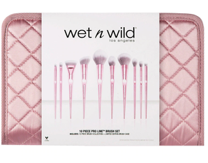 價值$ 55！Wet n Wild 濕又野玫瑰金高階版化妝刷10支套裝