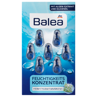 Balea 芭乐雅 蓝藻保湿补水精华胶囊 蓝色 7粒/片 10片装 包邮包税