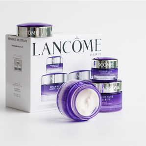 Lancome蘭蔻立體塑顏三件套 日霜50ml+晚霜50ml+眼霜15ml 