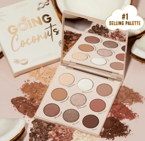 Colourpop 卡拉泡泡 going coconuts椰子盤9色眼影 9 x 0.9 g