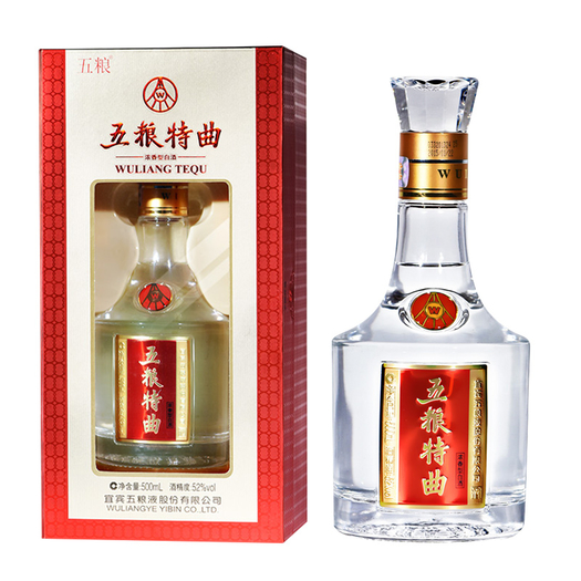 wuliangye五粮液五粮特曲52度浓香型白酒500ml6瓶