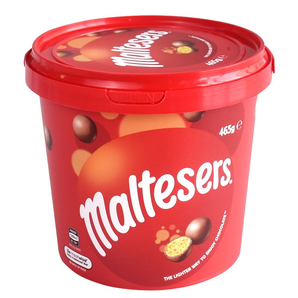 澳洲 MALTESERS/麥提莎 麥麗素夾心巧克力桶裝零食 465G 包郵包稅