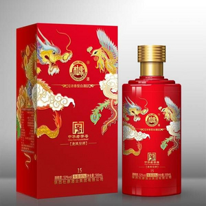 中华老字号白水杜康年份封坛龙凤呈祥52度浓香型白酒500ml6瓶