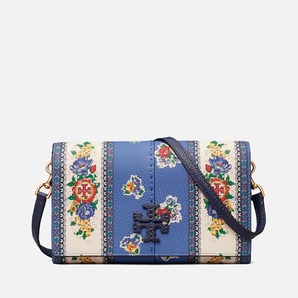 TORY BURCH 湯麗柏琦 女士Mcgraw花卉斜挎包