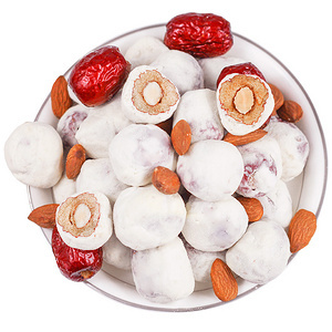 网红奶枣夹杏仁枣奶酪枣100g