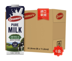 avonmore 全脂牛奶 1L*6盒