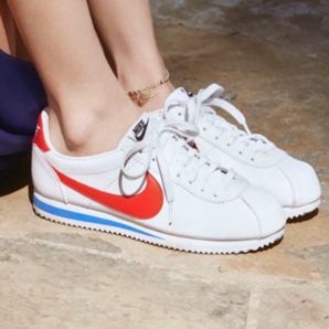 成人可穿！Nike 耐克 Cortez 紅白藍(lán)阿甘鞋 大童款 