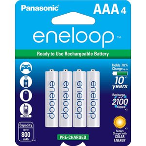 Panasonic BK-4MCCA4BA eneloop AAA 2100 鎳氫充電電池 4個