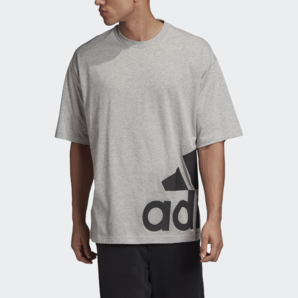 adidas 阿迪達斯 男士大徽章運動T恤