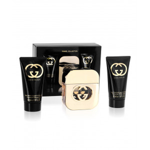 GUCCI 古馳 罪愛(ài)（原罪）女士香水 EDT 50ml+沐浴露50ml+身體乳50ml 套裝