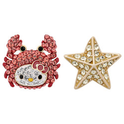 SWAROVSKI 施華洛世奇 Hello Kitty女士耳釘