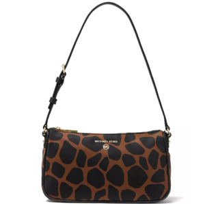 Michael Kors Jet Set Charm 女士中號(hào)動(dòng)物紋腋下包 兩色