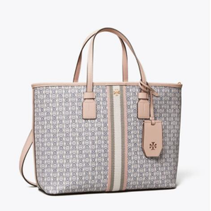 國內(nèi)售價2600元！Tory Burch 湯麗柏琦 Gemini Link系列印花中號托特包