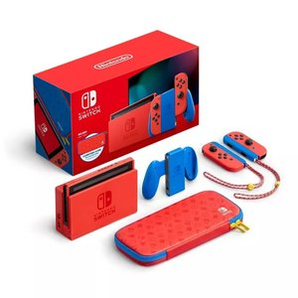 新品上市！Nintendo Switch Mario 紅藍版 主機套裝 