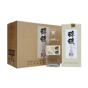 某東PLUS會(huì)員： 青小樂 濃香型白酒 52度 500ml*6瓶