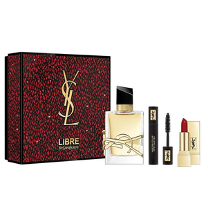 Yves Saint laurent 圣羅蘭 LIBRE自由之水女士香水禮盒 （EDP 50ml+mini睫毛膏 no1 #noir +mini經(jīng)典方管口紅 #no1）