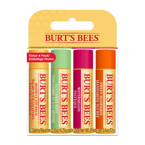 Burt's Bees 小蜜蜂 天然潤唇膏4支套裝 4x4.25g