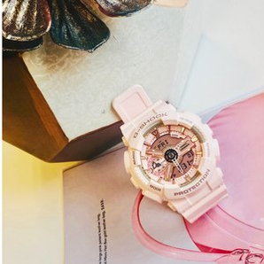 Casio G-Shock 櫻花粉女表