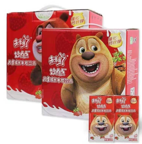 蒙牛 未来星 妙点点 儿童成长牛奶 草莓味 125ml*20包
