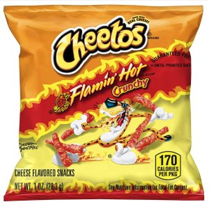 Cheetos Crunchy Flamin' 香辣烤粟米棒1oz 40包