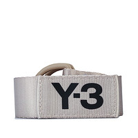Y-3 Buckle Belt Logo 銀色環(huán)扣腰帶