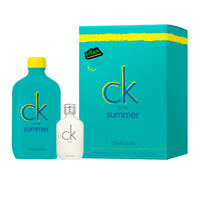 Calvin Klein 卡爾文·克萊恩 卡雷優(yōu)波普夏日中性淡香水 100ml+CK One 中性淡香水香氛 15ml