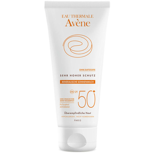 Avene 雅漾 富含礦物元素防曬乳 100ml （SPF 50+）