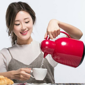 24小時(shí)保溫63℃！物生物 家用大容量歐式熱水壺 1.5L