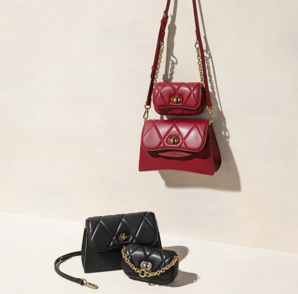CHARLES&KEITH 女士單肩斜挎子母包 CK2-20671191 三色可選 