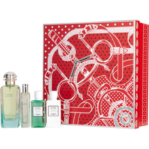 HERMES 愛馬仕 尼羅河花園女士香氛套裝（香水100ml+身體乳40ml+沐浴露40ml+香水小樣15ml）