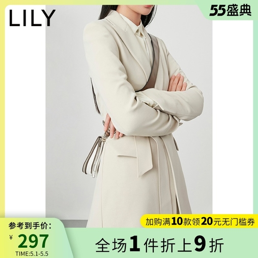 88vip!lily 120140c2602 女士西装外套 246.54元(包邮,需用券)