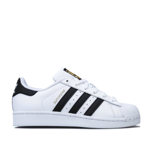 37.5碼！adidas Originals 三葉草大童款Superstar 金標(biāo)貝殼頭