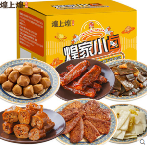 煌上煌 卤味零食大礼包 305g*2份(实付19.9元包邮)