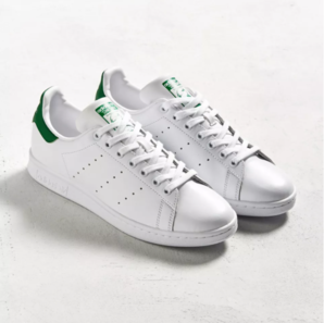 44碼！Adidas 阿迪達斯Stan Smith 中性款綠尾板鞋  