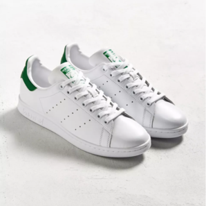 44碼！Adidas 阿迪達(dá)斯Stan Smith 中性款綠尾板鞋  