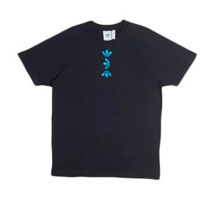 S碼現(xiàn)貨！adidas Originals  藍色串標logo短袖男士tee FS7329