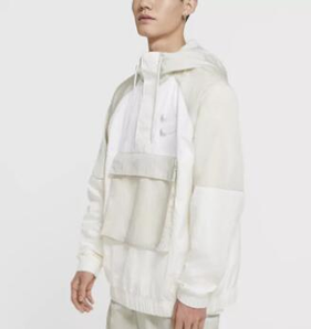 XL現(xiàn)貨！nike  半拉鏈男款連帽夾克 cu3886