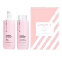 LANCASTER 蘭嘉絲汀 舒潤爽膚水粉水400ml +舒柔清潔潔面乳400ml