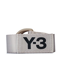 Y-3 Logo 銀色環(huán)扣腰帶