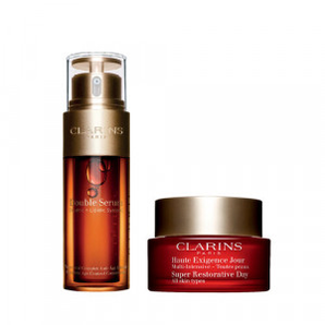 Clarins 嬌韻詩(shī) 雙萃花樣年華日霜套裝 2x50ml