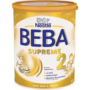半水解！Nestle 雀巢 BEBA至尊版 SUPREME  超高端嬰幼兒奶粉2段 6個月以上 800g